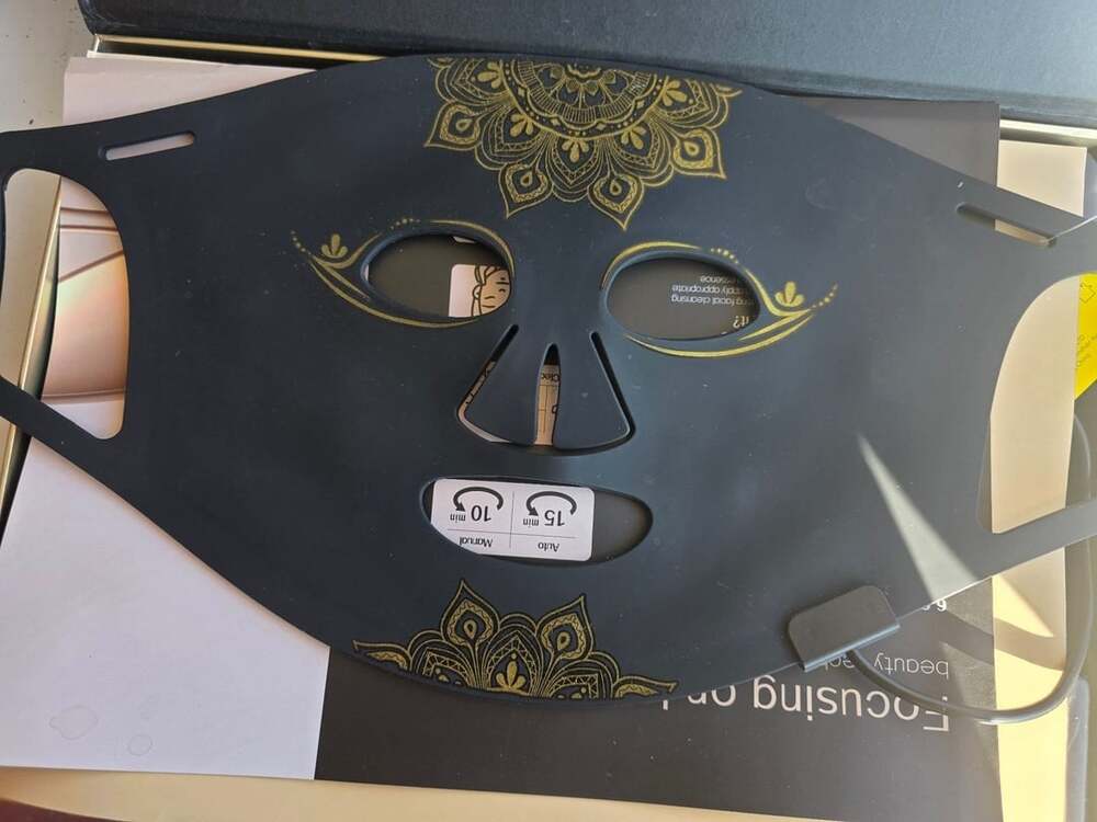 Kingdo LED Light Therapy Facial Mask
